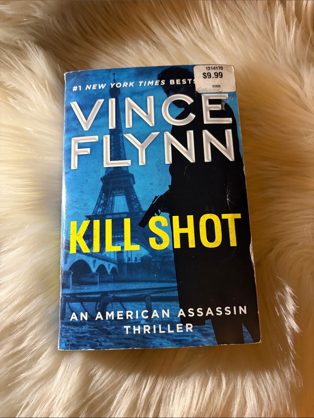 '📚 3 for $15 📚 ‘Kill Shot' Paperback Thriller in Blue & Black